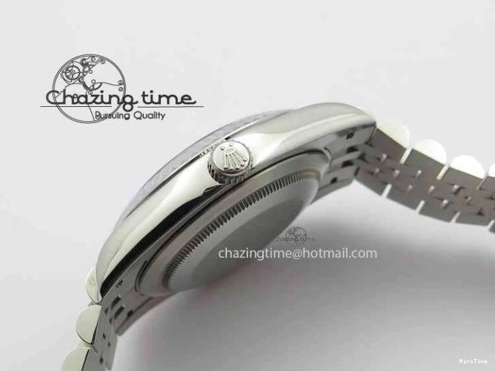 MiroTime 0326 DateJust II 41mm BP Maker Best Edition Silver Diamonds Dial On New Version Jubilee Bracelet A Reliable 3623